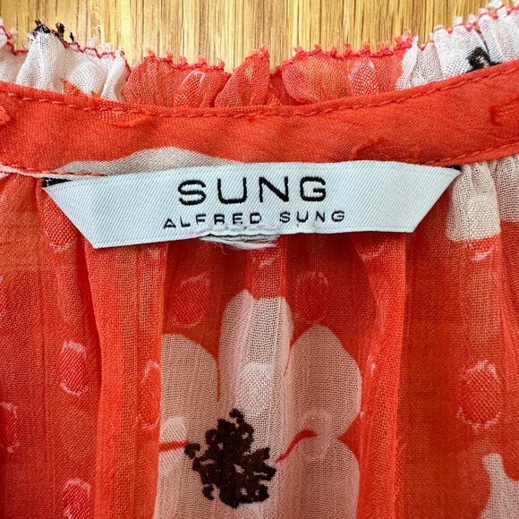 SUNG by Alfred Sung tank top - Picture 5 of 7